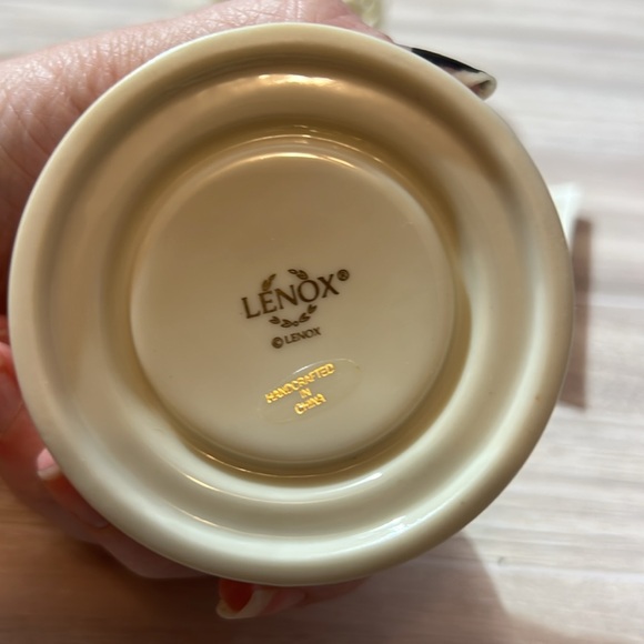 Lenox pierced China votives 2 pieces decorated with 24 karat gold - Picture 5 of 6